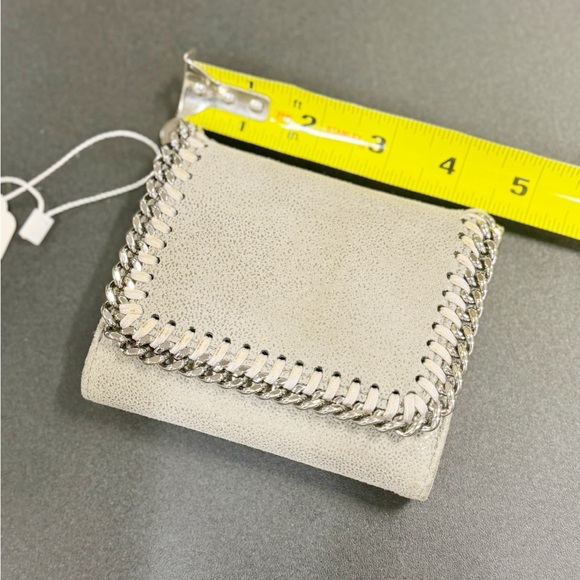 Stella McCartney Falabella Silver Wallet - Picture 2 of 6